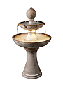 Kenroy Home Serene Tiered Fountain, 38"H x 21-3/4"W x 21-3/4"D, Ivory 1 thumbnail image