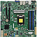 Supermicro X11SCH-F Server Motherboard - Intel C246 Chipset - Socket H4 LGA-1151 - Micro ATX - 128 GB DDR4 SDRAM Maximum RAM - UDIMM, DIMM - 4 x Memory Slots - Gigabit Ethernet - 8 x SATA Interfaces 1 thumbnail image