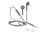 iStore Classic Fit  Earphones with mic  in ear  wired  3.5 mm jack  luxe matte gray 1 thumbnail image