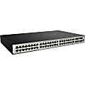 D-Link 52-Port Layer 3 Stackable Managed Gigabit Switch including 4 10GbE Ports - 48 Ports - Manageable - Gigabit Ethernet, 10 Gigabit Ethernet - 10/100/1000Base-TX, 10GBase-LR, 10GBase-SR, 1000Base-SX, 1000Base-LX - 3 Layer Supported