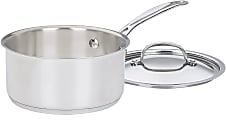 Cuisinart™ 2-Quart Saucepan With Cover, Silver 1 thumbnail image