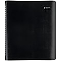 2025-2026 Office Depot 13-Month Monthly Planner, 7" x 9", Black, January To January, OD711100