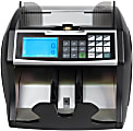 Royal Sovereign Front loading bill counter with counterfeit detection and value counting. 1400 bills/min and auto start/stop, batching 1 -999 bills, auto self test - RBC4500-Bill Counter-Value Counting-Counterfeit Detection UV/MG-1400 bills/min