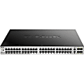 D-Link DGS-3130-54PS Ethernet Switch - 50 Ports - Manageable - Gigabit Ethernet - 1000Base-T - 3 Layer Supported - DGS313054PS 1 thumbnail image