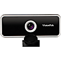 VisionTek VTWC20 Webcam - 30 fps - USB-A - 1920 x 1080 Video - Fixed focus - Dual Microphone - Notebook - CMOS Sensor - Compatible with MS Teams, Zoom, Skype