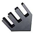 Hoffman Dispense-Rite Counter-Top Cup And Lid Organizer, 17" x 5-1/4" x 16-1/2", Black 1 thumbnail image