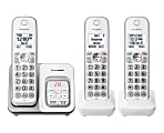 Panasonic® DECT 6.0 Cordless Phone System, White, KX-TGD433W