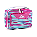High Sierra Single Compartment Lunch Case, Watercolor Stripes