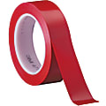 3M™ 471 Vinyl Tape, 3" Core, 1" x 36 Yd., Red, Case Of 3 1 thumbnail image