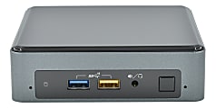 SimplyNUC NUC8i5BEK Mini Desktop PC, Intel® Core™ i5, 8GB Memory, 256GB Solid State Drive, Windows® 10 Home, 910-DM0A-041