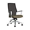 Global® Accord Mesh High-Back Tilter Chair, 44"H x 25"W x 25"D, Sandcastle