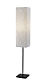 Adesso® Simplee Maya Floor Lamp, 63”H, White/Black 1 thumbnail image