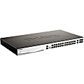D-Link DGS-3130-30PS Ethernet Switch - 26 Ports - Manageable - Gigabit Ethernet - 1000Base-T - 3 Layer Supported - DGS313030PS 1 thumbnail image