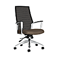 Global® Accord Mesh High-Back Tilter Chair, 44"H x 25"W x 25"D, Earth