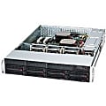 Supermicro SuperChassis 825TQC-R802LPB - Rack-mountable - Black - 2U - 10x Bay - 3x 3.15"xFan(s) Installed - CSE825TQCR802LPB 1 thumbnail image