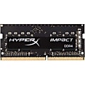 Kingston HyperX Impact 16GB (2 x 8GB) DDR4 SDRAM Memory Kit - 16 GB (2 x 8GB) - DDR4-2933/PC4-23400 DDR4 SDRAM - 2933 MHz - CL17 - 1.20 V - Non-ECC - Unbuffered - 260-pin - SoDIMM