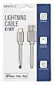 Vivitar Lightning To USB-A Cable, 6', Gray, NIL1006-GRY-STK-24 1 thumbnail image