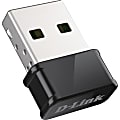 D-Link DWA-181 IEEE 802.11ac Wi-Fi Adapter for Desktop Computer/Notebook/Gaming Console/Media Player - USB 2.0 - 1.27 Gbit/s - 2.40 GHz ISM - 5 GHz UNII - External