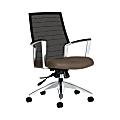 Global® Accord Mesh Mid-Back Tilter Chair, 37"H x 25"W x 25"D, Earth