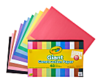 Crayola® Giant Construction Paper And Stencil Set, Tabloid Extra Paper Size, Assorted Colors  1 thumbnail image