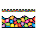 TREND Terrific Trimmers® Borders, 2 1/4" x 39", Stained Glass, Pack Of 12 1 thumbnail image