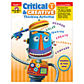 Evan-Moor® Critical And Creative Thinking Activities, Grade 1