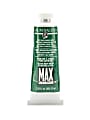 Grumbacher Max Water Miscible Oil Colors, 1.25 Oz, Thalo Green (Yellow Shade), Pack Of 2