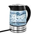 MegaChef 99596270M 1.8-Liter Electric Tea Kettle, Clear 1 thumbnail image