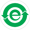 Tape Logic® Preprinted Shipping Labels, DL1377, China RoHS, Round, 1", Green/White, Roll Of 500 1 thumbnail image