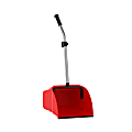 Gritt Commercial Plastic Large Debris Dust Pan, 14" x 33", Red 1 thumbnail image