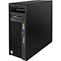 HP Z230 Workstation - 1 x Intel Xeon E3-1271 v3 Quad-core (4 Core) 3.60 GHz - 16 GB DDR3 SDRAM - 2 TB HDD - 256 GB SSD - NVIDIA Quadro K2200 4 GB Graphics - Windows 7 Professional 64-bit upgradable to Windows 8.1 Pro - Mini-tower - Jack Black 1 thumbnail image