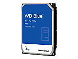 Western Digital Blue WD30EZAZ 3 TB Hard Drive - 3.5" Internal - SATA (SATA/600) - Desktop PC, Storage System Device Supported - WD30EZAZ 1 thumbnail image