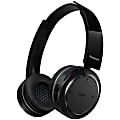 Panasonic RP-BTD5-K Bluetooth Wireless Headphones - Stereo - Wireless - Bluetooth - 32.8 ft - 32 Ohm - 9 Hz - 24 kHz - Over-the-head - Binaural - Circumaural - Black
