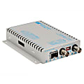 Omnitron iConverter T3/E3 Media Converter Coaxial SFP - 1 x T3/E3/DS-3; 1 x SFP; Wall-Mount Standalone; US AC Powered; Lifetime Warranty 1 thumbnail image