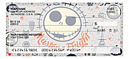 Custom Personal Wallet Checks, 6" x 2-3/4", Singles, Nightmare Before Christmas Pumpkin King, Box Of 150 Checks