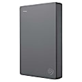 Seagate Basic Portable External Hard Drive, 4TB, USB 3.0, Gray, STJL4000400 1 thumbnail image