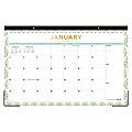 2026 Blue Sky Day Designer Monthly Desk Pad Planning Calendar, 17" x 11", Kerridge Green, January To December, 155649 1 thumbnail image