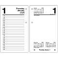 AT-A-GLANCE® 2026 Recycled Daily Loose-Leaf Desk Calendar Refill, Standard, 3 1/2" x 6" 1 thumbnail image