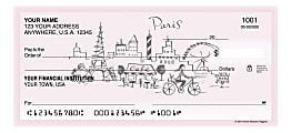 Custom Personal Wallet Checks, 6" x 2-3/4", Singles, City Chic, Box Of 120 Checks 1 thumbnail image