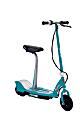Razor E200S Seated Electric Scooter, 42"H x 16"W x 37"D, Teal 1 thumbnail image
