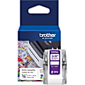 Brother Genuine CZ-1001 3/8" (0.37") 9mm wide x 16.4 ft. (5 m) long label roll featuring ZINK® Zero Ink technology - 3/8" - Zero Ink (ZINK) - 1 Each