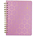 inkWELL Press® AT-A-GLANCE® Wirebound Hardcover Journal, 5 7/8" x 8", Grid-lined, 100 Pages (50 Sheets), Violet 1 thumbnail image