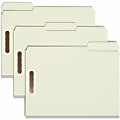 Smead 1/3 Tab Cut Letter Recycled Fastener Folder, 15004 1 thumbnail image