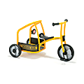 Winther Circleline Tricycle, School Bus, 24 1/16"H x 23 1/4"W x 39 13/16"D, Yellow/Black