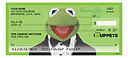 Custom Personal Wallet Checks, 6" x 2-3/4", Duplicates, Muppets, Box Of 150 Checks