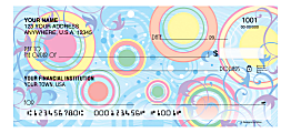 Custom Personal Wallet Checks, 6" x 2-3/4", Duplicates, Designs by Shan™ Disco, Box Of 150 Checks