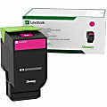 Lexmark Laser Toner Cartridge - Magenta - 1 Pack - 1000 Pages 1 thumbnail image