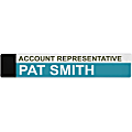 Advantus Panel Wall Sign Holder, 9"W x 2"H, Clear 1 thumbnail image