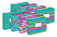 Barker Creek Tab File Folders, Letter Size, Bohemian, Pack Of 24 Folders 1 thumbnail image