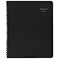 AT-A-GLANCE® 18-Month Academic Planner, 7" x 8-3/4", Black, July 2022 to December 2023, 701270523